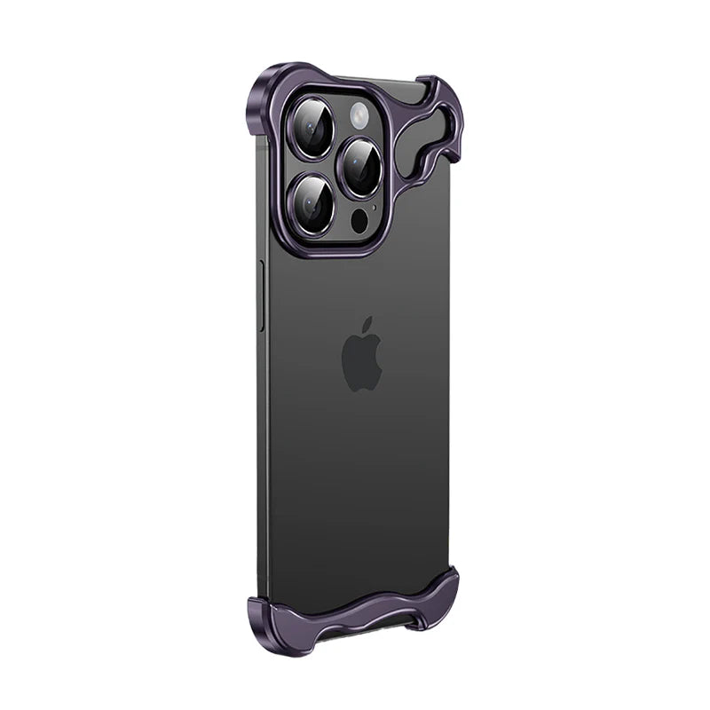 EdgeLite® – iPhone 17 Series Asymmetric Metal Frameless Case