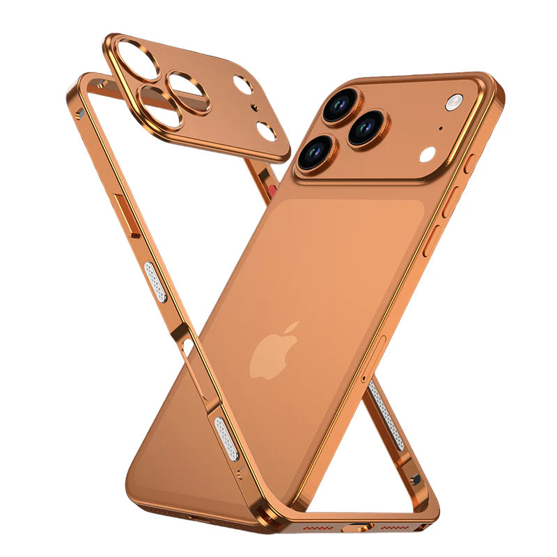 HeatShield® – iPhone 17 Series Aluminum Cooling Frame Case
