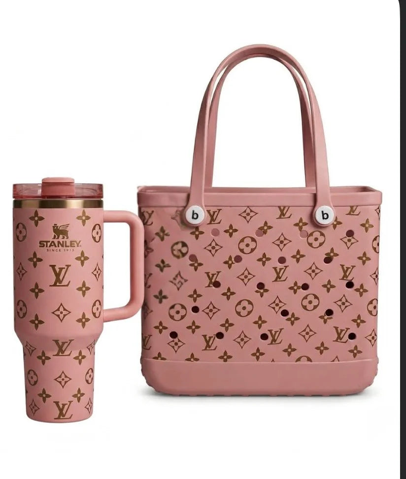 Stanley and Tote Bag Set Rose
