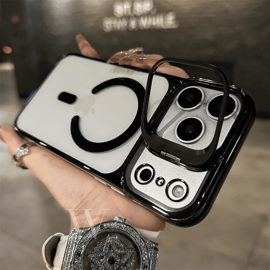LensStand® – iPhone 17 Series Magnetic Borderless Case