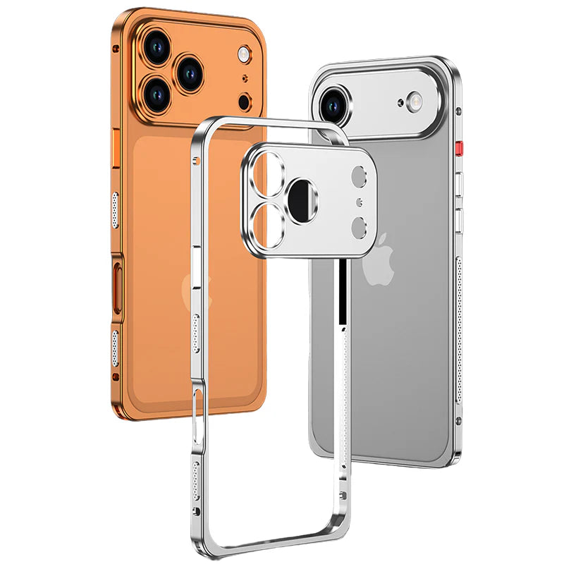 HeatShield® – iPhone 17 Series Aluminum Cooling Frame Case