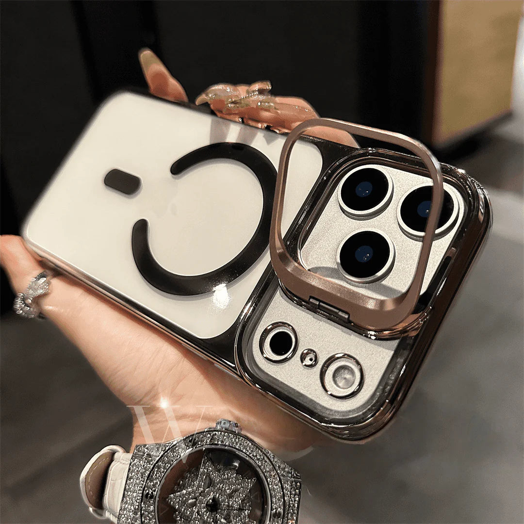 LensStand® – iPhone 17 Series Magnetic Borderless Case