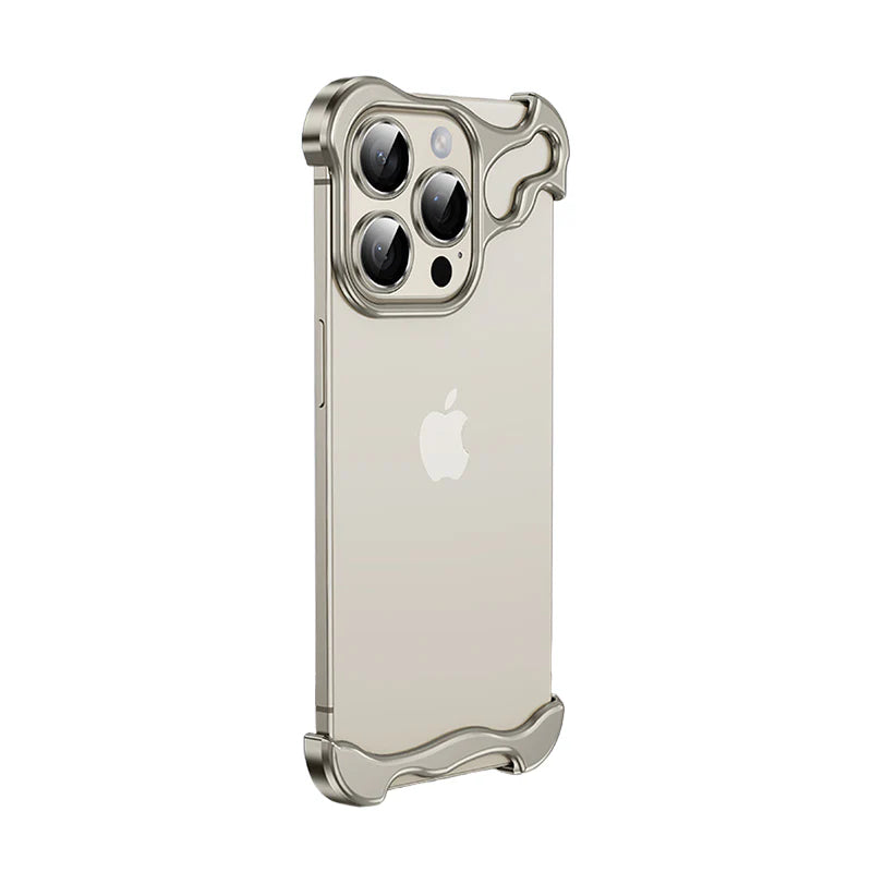 EdgeLite® – iPhone 17 Series Asymmetric Metal Frameless Case