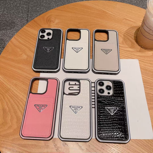 Luxury PR-Inspired Phone Case with Card Holder