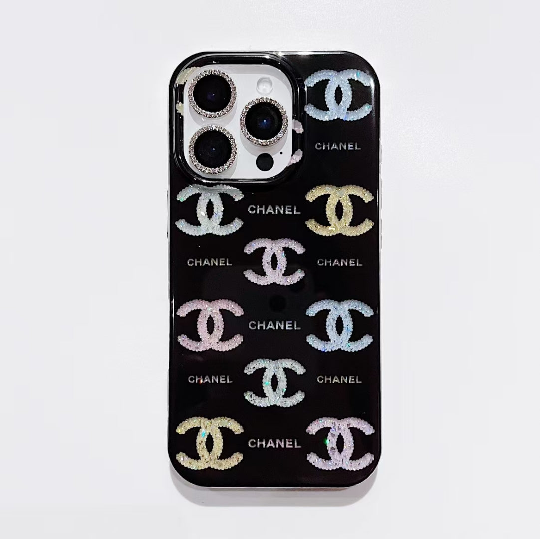 Luxury CC Holographic Lady Phone Case