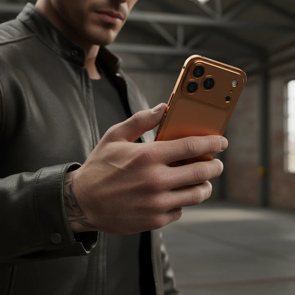 HeatShield® – iPhone 17 Series Aluminum Cooling Frame Case