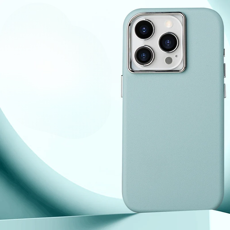 Advanced Silicone Leather Cover for iPhone - FonKayz