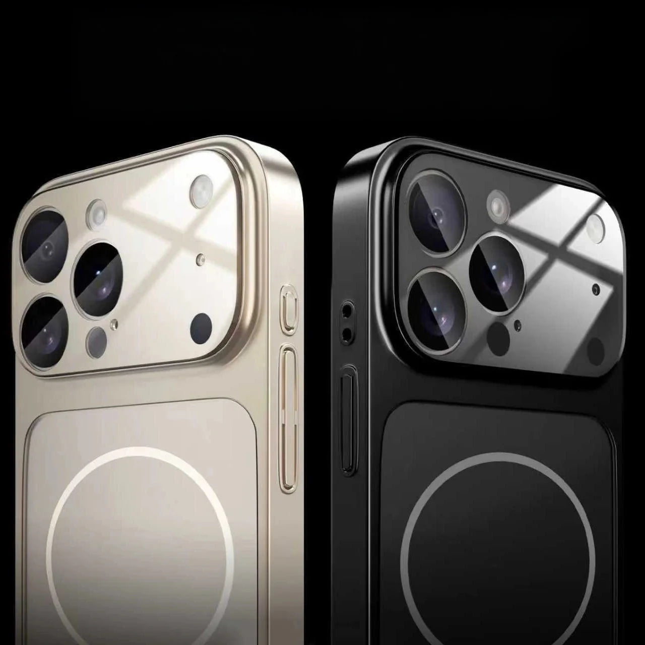 FrostView® – iPhone 17 Series Large Window Case with Lens Film