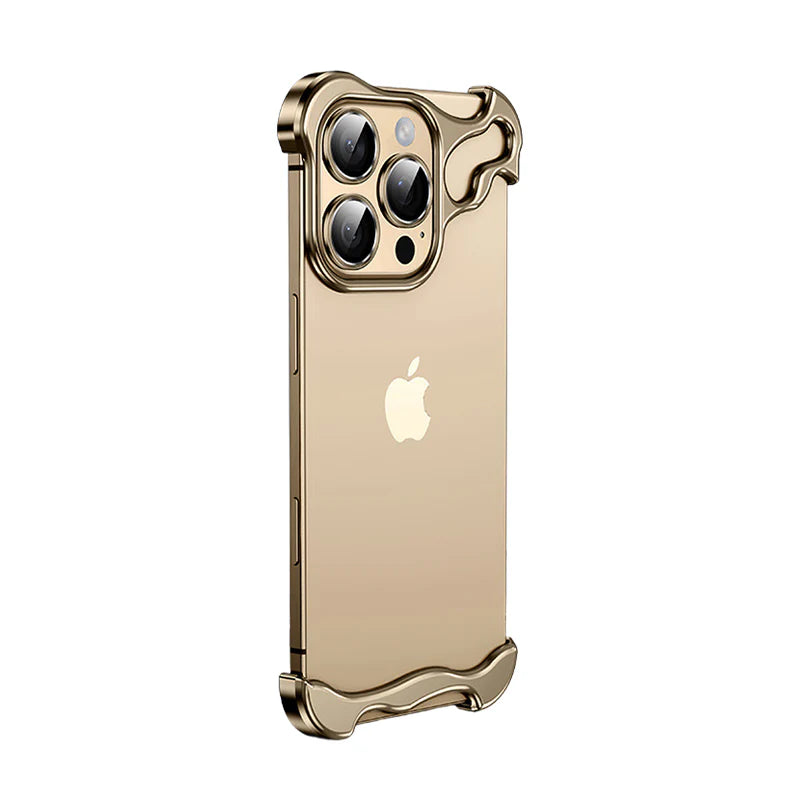 EdgeLite® – iPhone 17 Series Asymmetric Metal Frameless Case