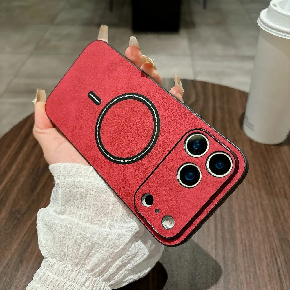 iPhone 17 Leather Case with MagSafe - FonKayz