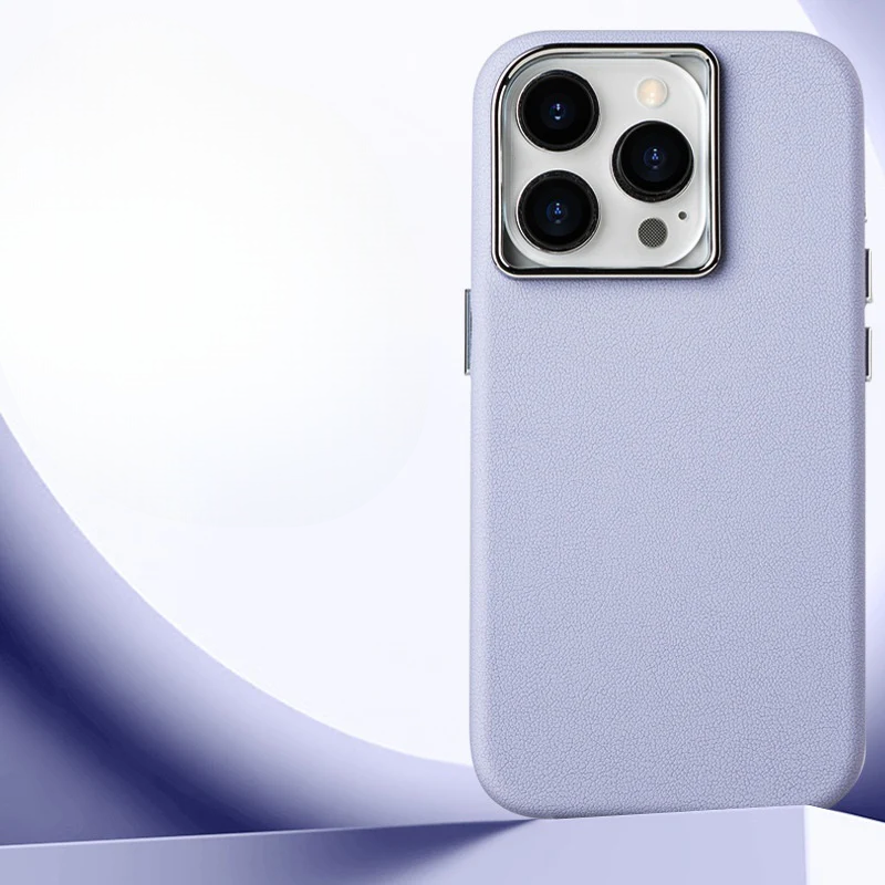 Advanced Silicone Leather Cover for iPhone - FonKayz