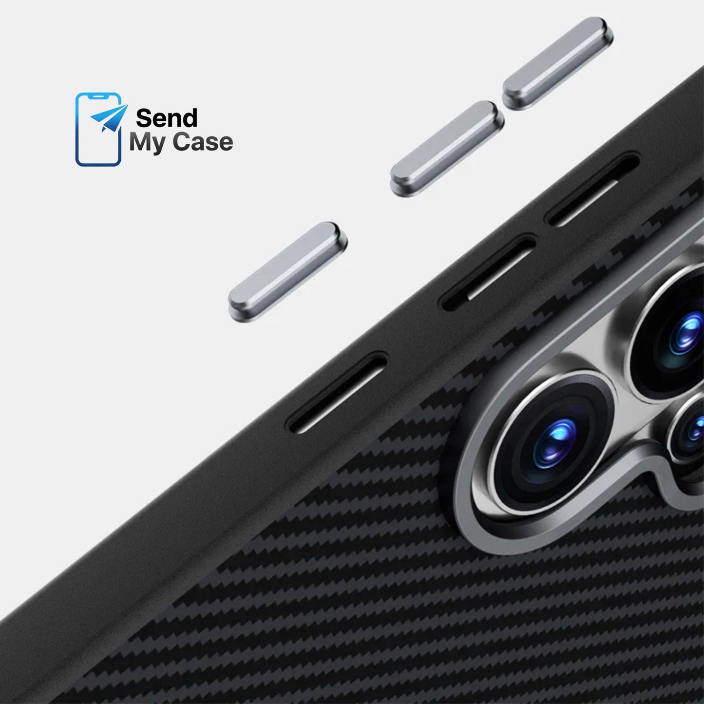 Samsung Galaxy S26 Ultra MagSafe Carbon Fiber Case – Slim Protective Cover