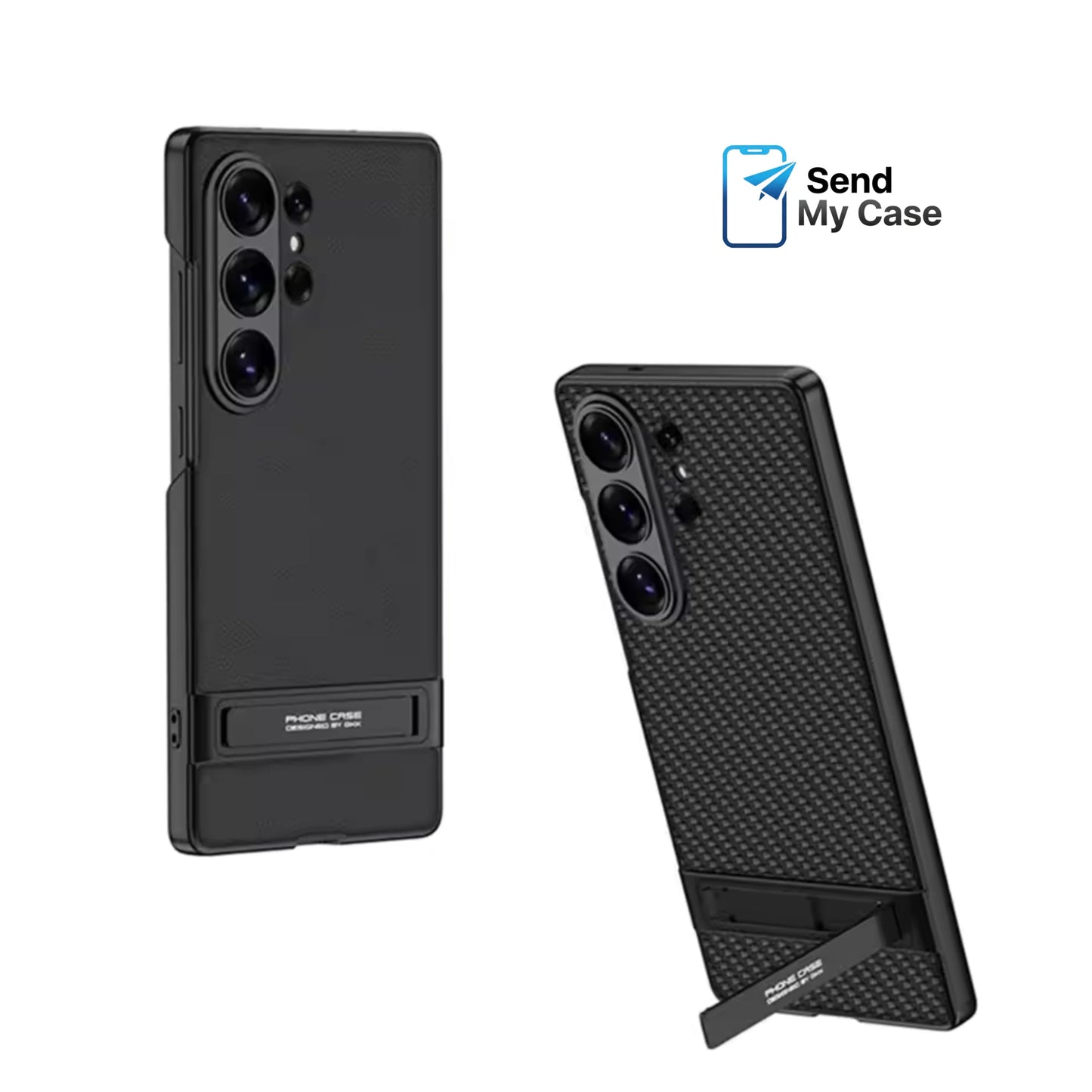 Samsung S26 Ultra Leather Kickstand Case