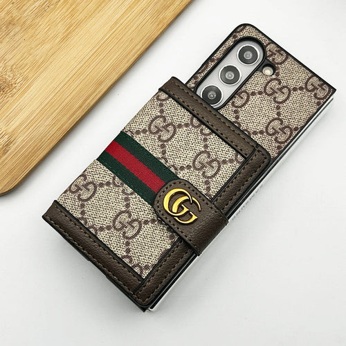Samsung Galaxy Z Fold 6 Luxury Leather Case – Premium Designer Protection | Fonkayz