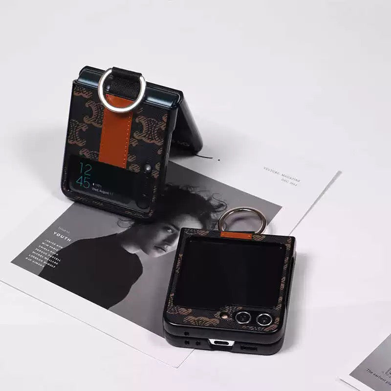 Classic Leather Flip Cover – Premium Protection & Elegance