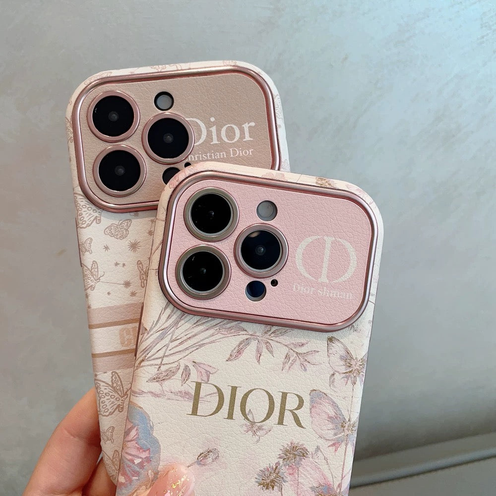 Luxury Pink Fashion Brand iPhone Case