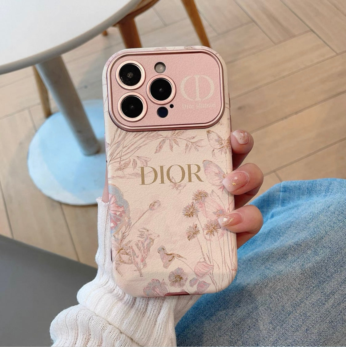 Luxury Pink Fashion Brand iPhone Case