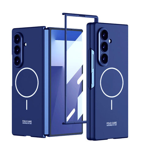 MagFold™ Ultra-Thin MagSafe Frost Case for Galaxy Z Fold 7 - Blue | Fonkayz