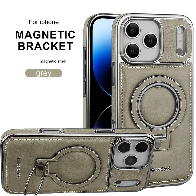 MagLeather® – iPhone 17 Series Luxury PU Leather Case