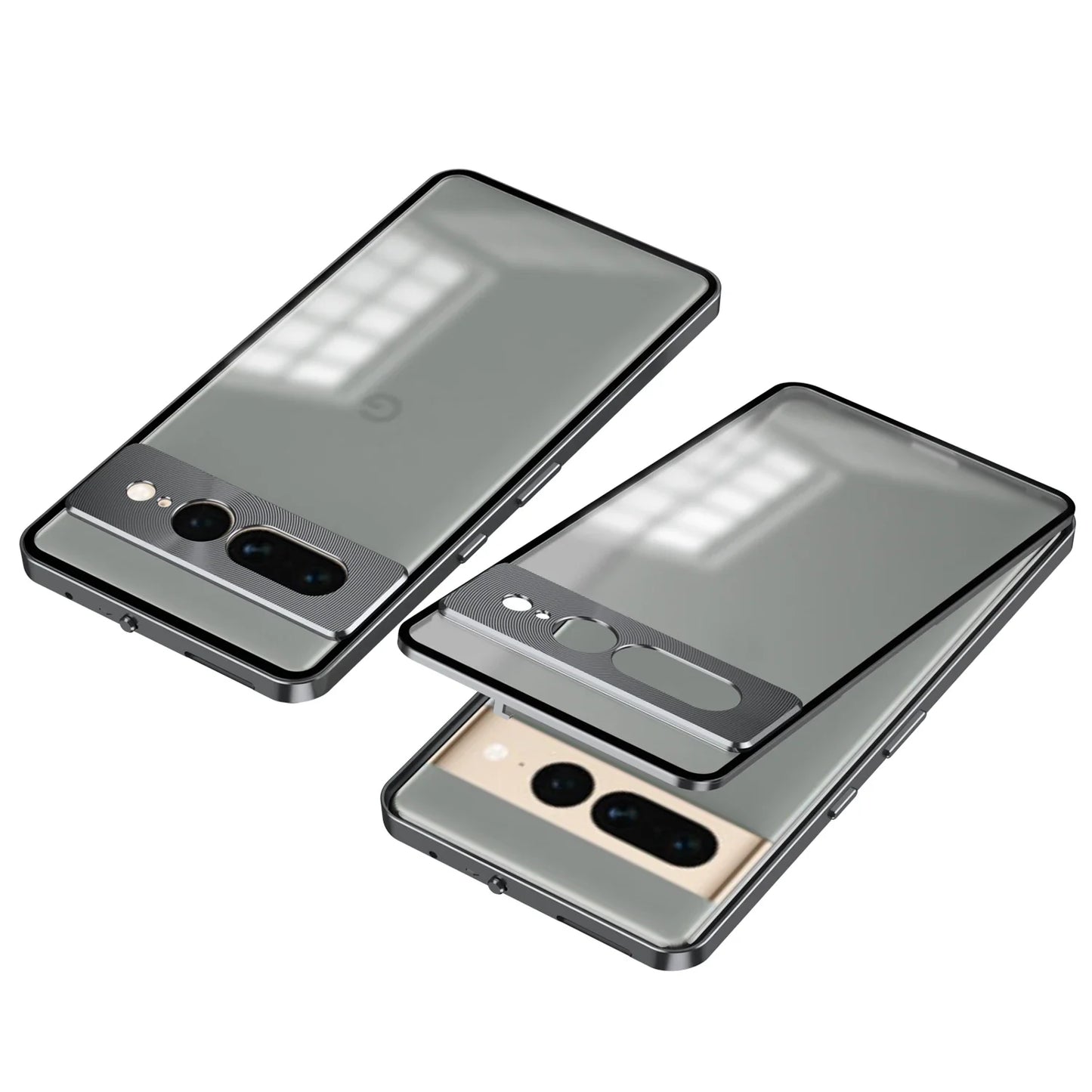 Magnetic Aluminum Case with Camera Protection For Google Pixel Series - FonKayz