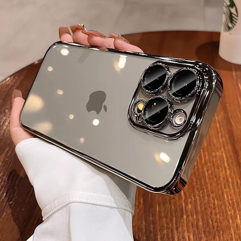 Luxury Plating Soft Cover for iPhone - FonKayz