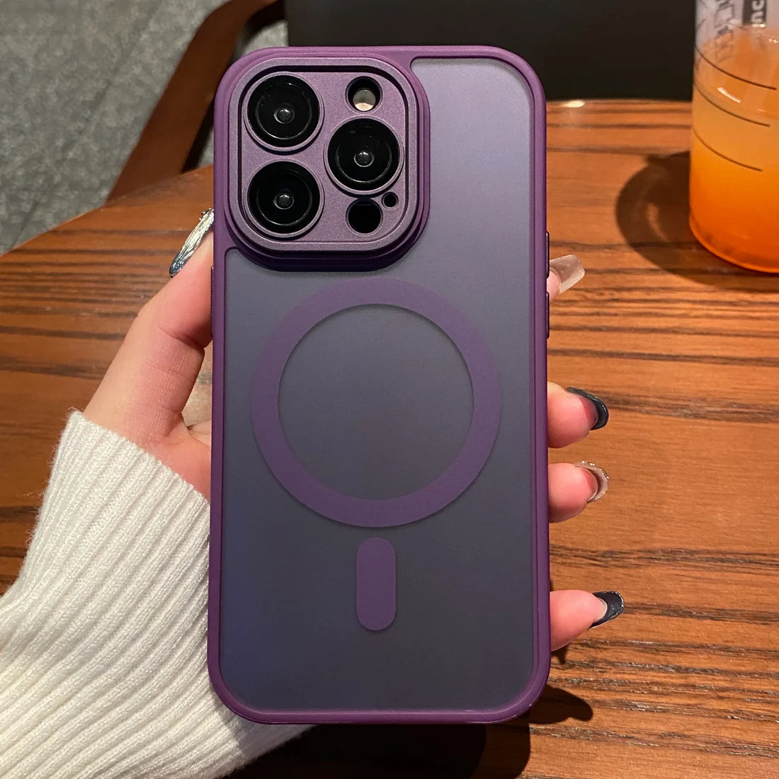 Matte Shockproof Bumper Cover for iPhone - FonKayz