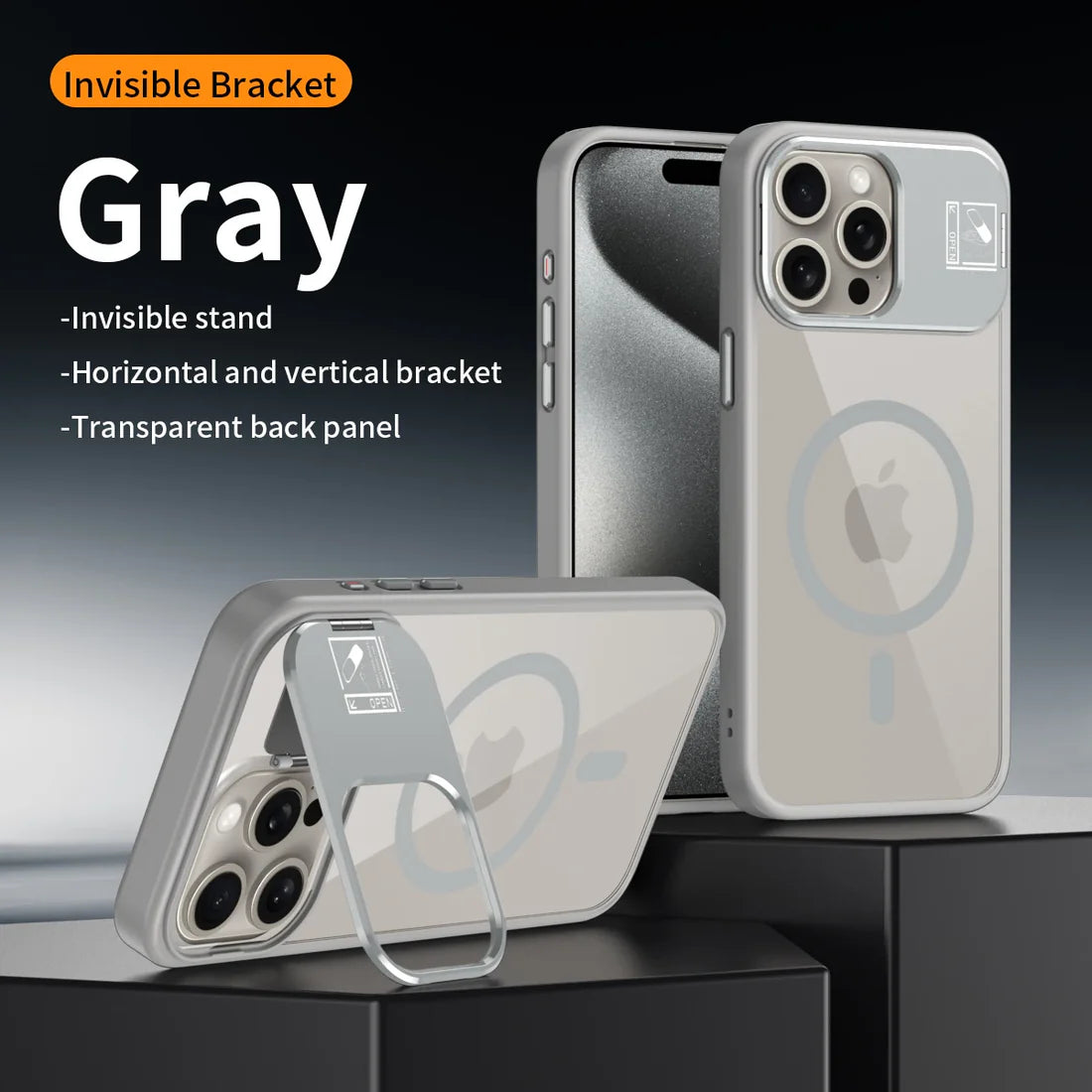 Luxury Lens Holder Cover for iPhone - FonKayz