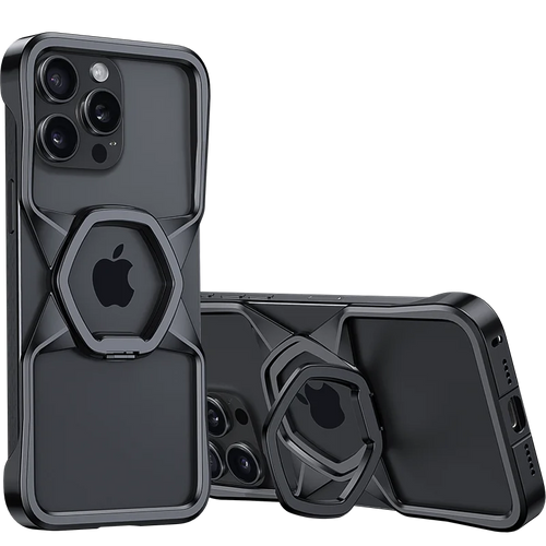 Metal Bumper Hollow Cover for iPhone - FonKayz