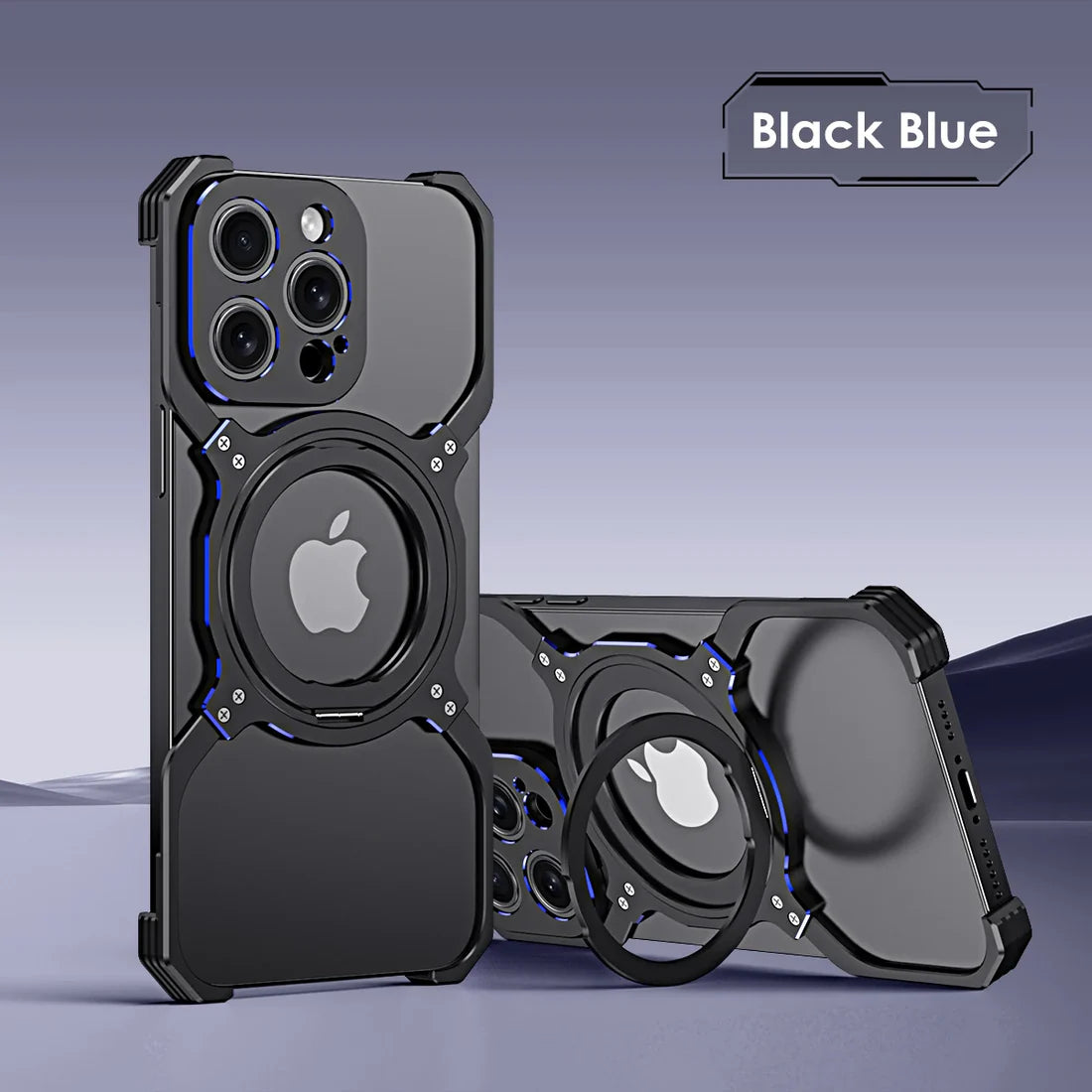 Metal Rimless Magnetic Cover for iPhone - FonKayz