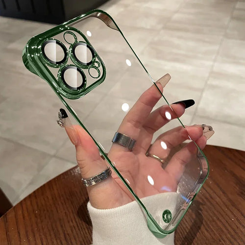 Slim Frameless Clear Cover for iPhone - FonKayz