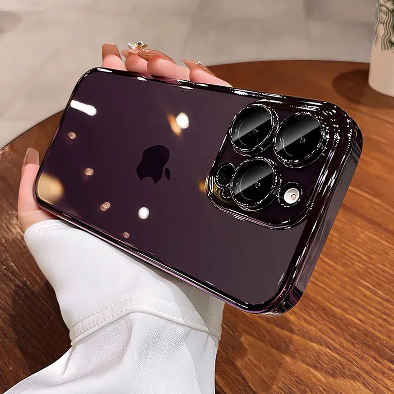 Luxury Plating Soft Cover for iPhone - FonKayz