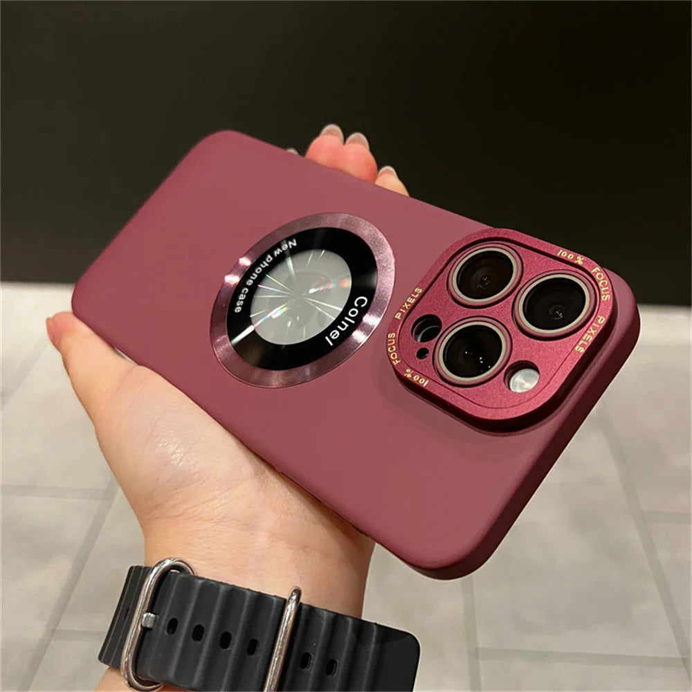 Shockproof Matte MagSafe Cover for iPhone - FonKayz