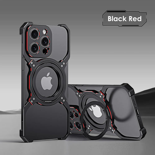 Metal Rimless Magnetic Cover for iPhone - FonKayz
