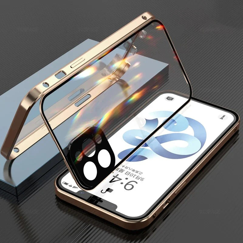 Double-Sided Tempered Glass Cover for iPhone - FonKayz