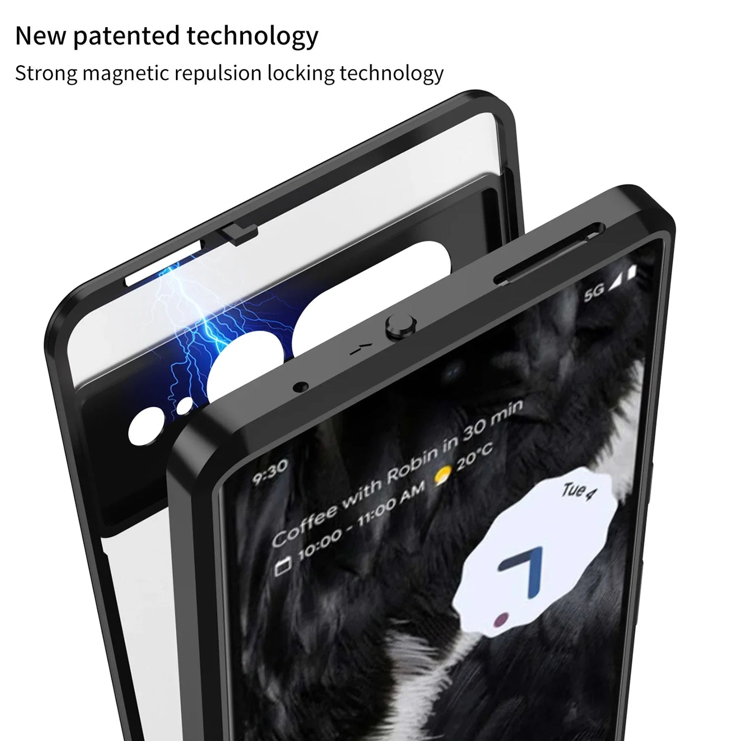 Magnetic Aluminum Case with Camera Protection For Google Pixel Series - FonKayz