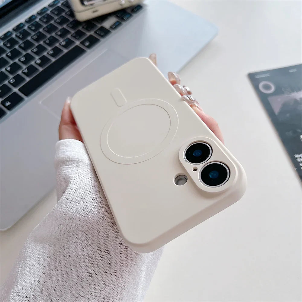 Liquid Silicone MagSafe Case for iPhone - FonKayz