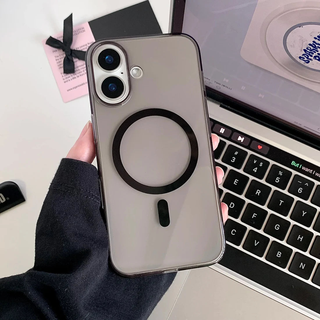 Crystal Magnetic Cover for iPhone - FonKayz