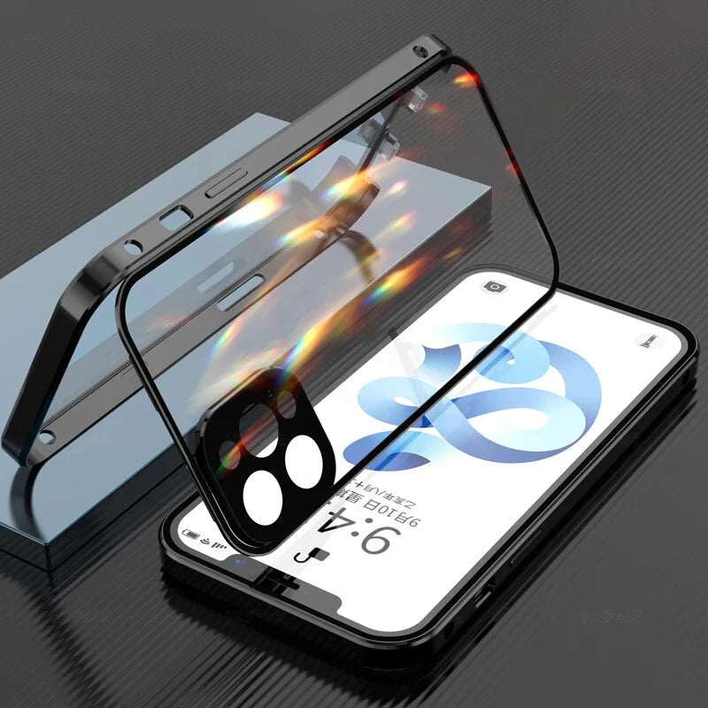 Double-Sided Tempered Glass Cover for iPhone - FonKayz