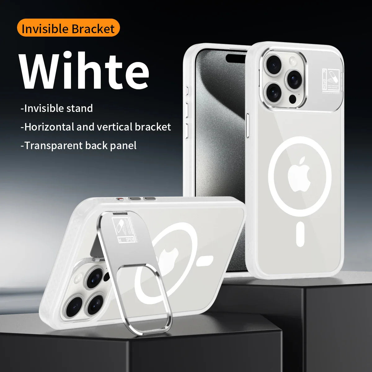 Luxury Lens Holder Cover for iPhone - FonKayz