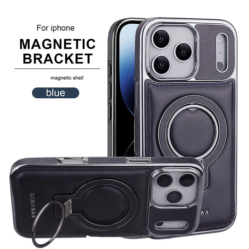 MagLeather® – iPhone 17 Series Luxury PU Leather Case