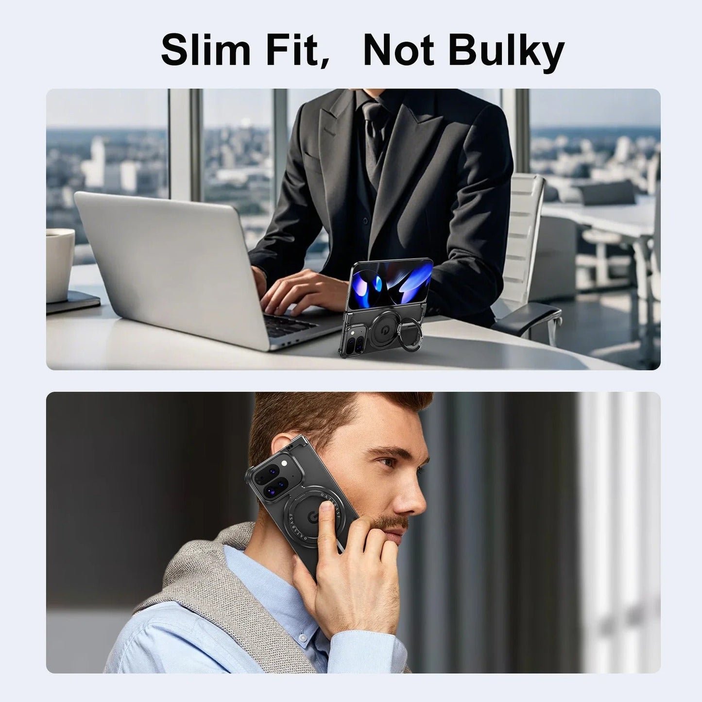 Sleek Magnetic Frameless Aluminum Phone Case for Google Pixel Series - FonKayz