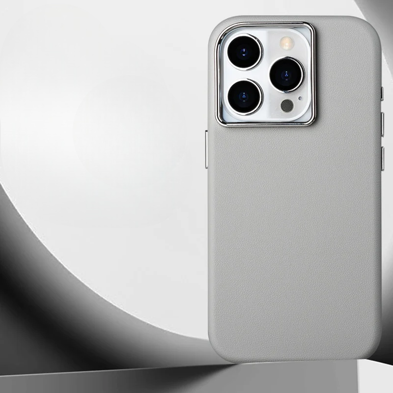 Advanced Silicone Leather Cover for iPhone - FonKayz