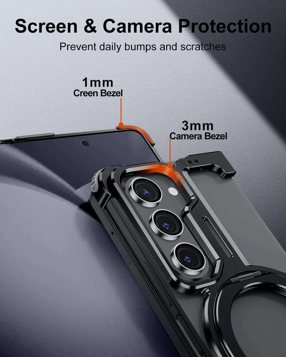 Sleek Magnetic Frameless Aluminum Phone Case for Samsung Galaxy Z Fold Series - FonKayz
