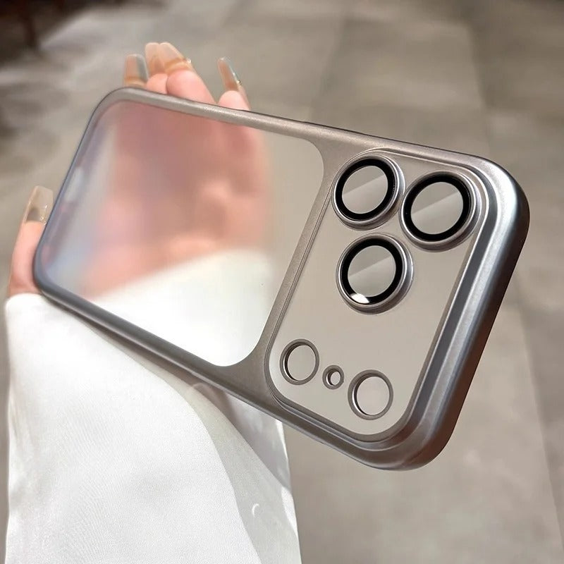 CosmoFrost® – Plating Frosted Translucent Thin Case for iPhone 17 Series - FonKayz