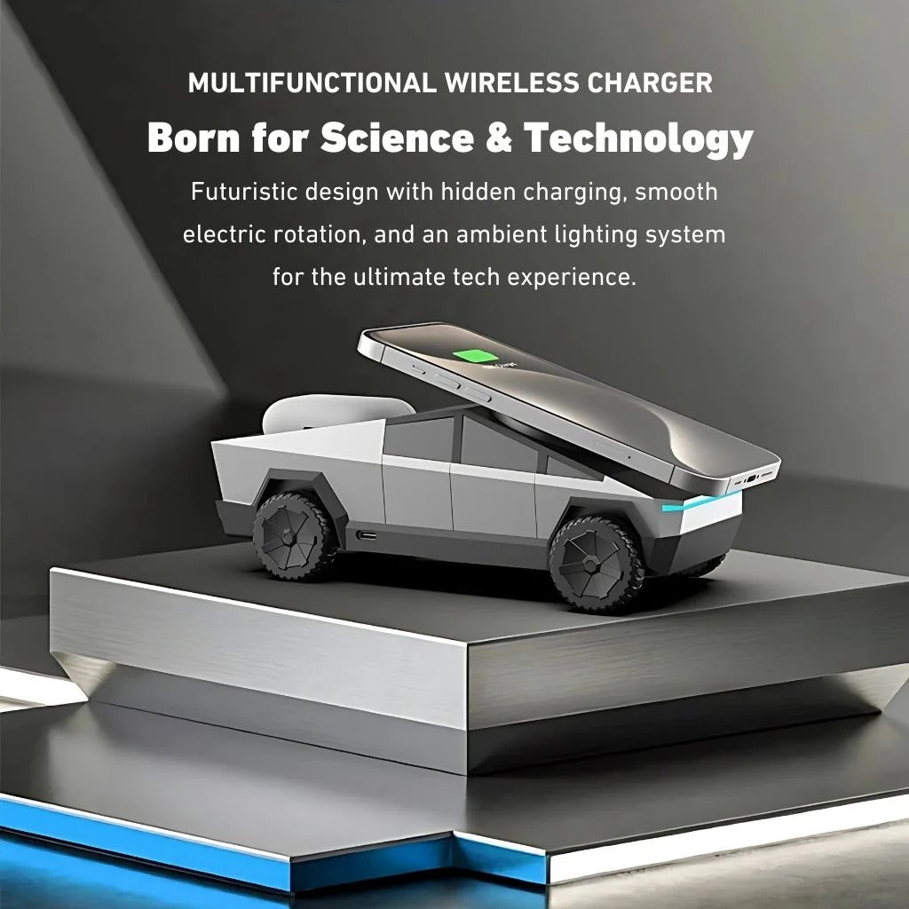 CyberDock X™ – 3-in-1 Rotating MagSafe Charging Station - FonKayz