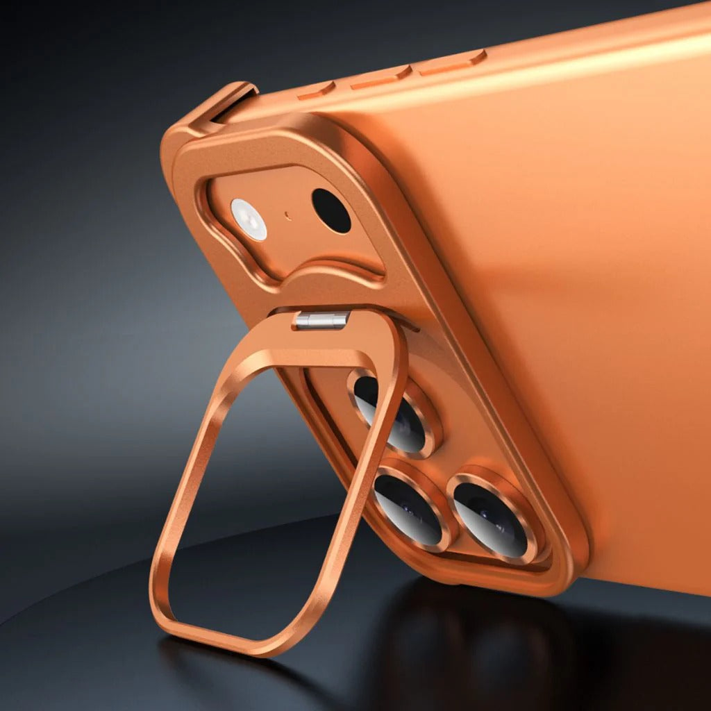 iPhone 17 Pro Max / Pro / Air Frameless Metal Edge Case – Slim Naked Feel MagSafe-Friendly Protection | Fonkayz