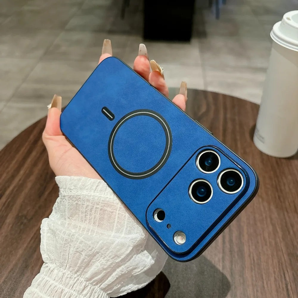 iPhone 17 Leather Case with MagSafe - FonKayz