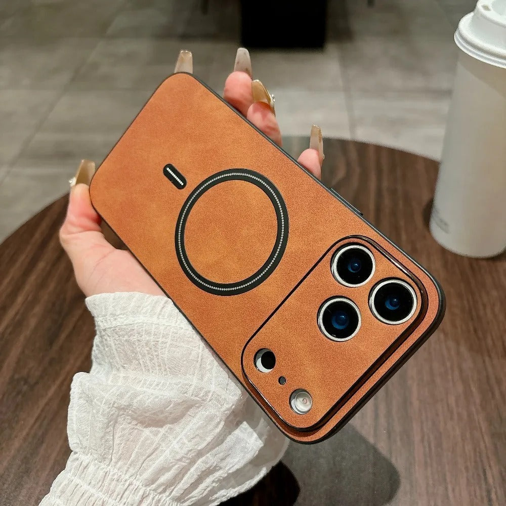 iPhone 17 Leather Case with MagSafe - FonKayz