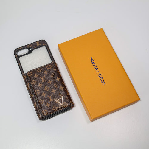Luxury Flip Wallet Phone Case with Card Slots