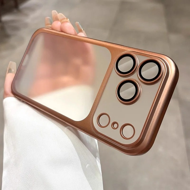 CosmoFrost® – Plating Frosted Translucent Thin Case for iPhone 17 Series